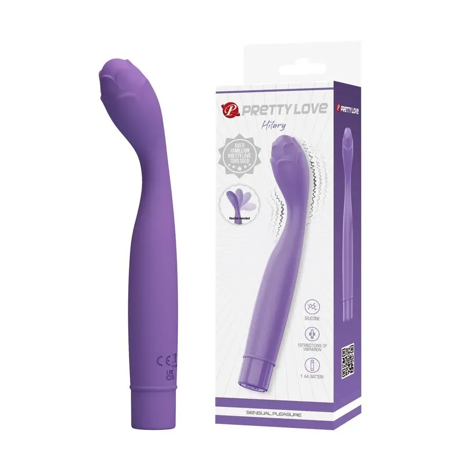 PRETTY LOVE - VIBRATEUR POINT G FLEXIBLE HENRY VIOLET
