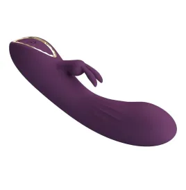 PRETTY LOVE - LANDYN RECHARGEABLE RABBIT VIBRATOR 10 FUNCTIONS PURPLE