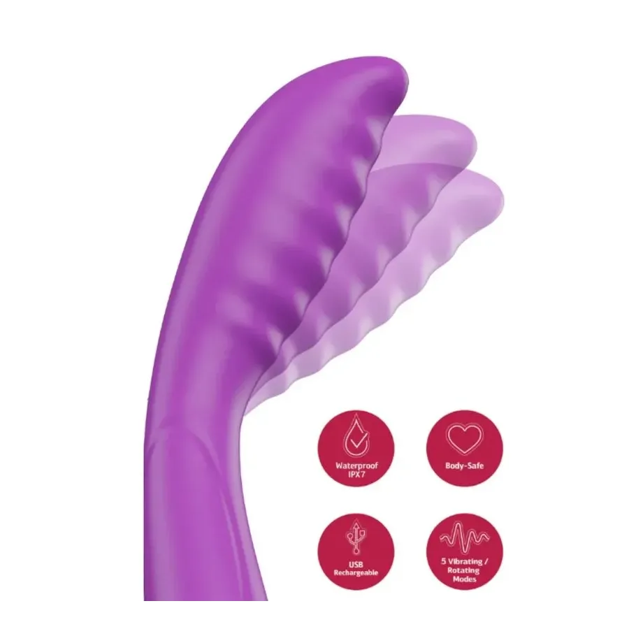 SHE.E.O - VIBRADOR TAPPING PUNTO G MORADO SHE.E.O - VIBRADOR TAPPING PUNTO G MORADO