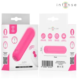 INTENSE - JUDY VIBRATORE RICARICABILE A FORMA DI BULBO CON TELECOMANDO ROSA