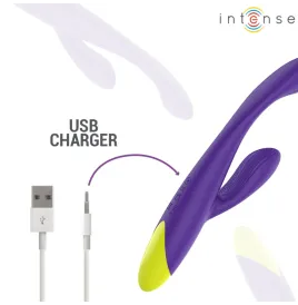 INTENSE - PAOLO RECHARGEABLE RABBIT STIMULATOR FOR G-SPOT AND CLITORIS
