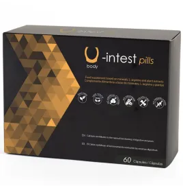 500 COSMETICS - CAPSULE U-INTEST PER PREVENIRE LE EMORROIDI - 60 CAPSULE