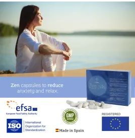 500 COSMETICS - ZEN PILLEN KAPSELN, UM DIE ANGST ZU VERRINGERN
