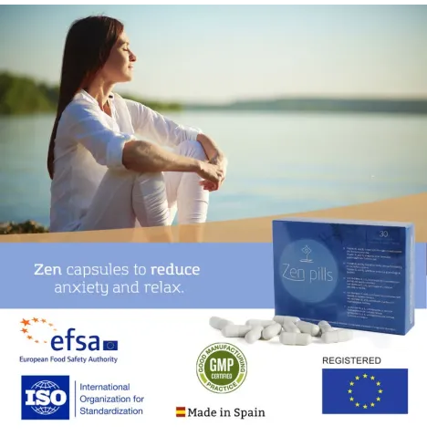 500 COSMETICS - ZEN PILLEN KAPSELN, UM DIE ANGST ZU VERRINGERN