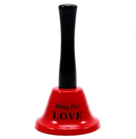 DIABLO PICANTE - CAMPANA DE MANO RING FOR LOVE COLOR ROJO