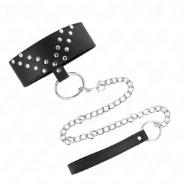KINK - COLLAR CON CORREA 65 CM CON REMACHE EN V AJUSTABLE 36-43 CM X 5 CM