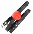 KINK - ROTER EINZELNER FESTER BALL 4 CM GAG 65 x 1,5 CM