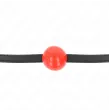 KINK - RED SINGLE SOLID BALL 4 CM GAG 65 x 1.5 CM