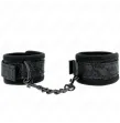 KINK - POIGNETS RECOUVERTS DE DENTELLE FONCÉE NÉOPRÈNE AJUSTABLE NOIR 20-29 CM X 5 CM