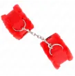 KINK - MUÑEQUERAS FORRADA ROJO AJUSTABLE 17-31 CM X 7 CM
