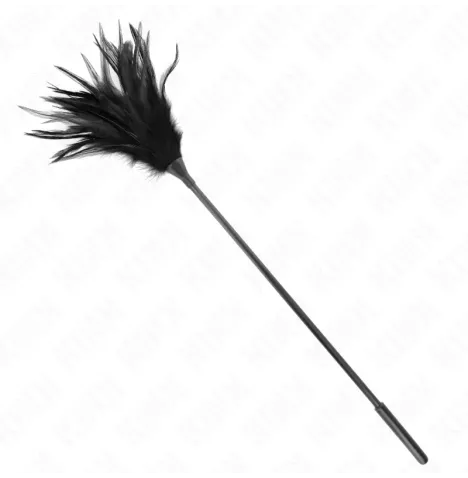 KINK - PIUME MULTIPLE NERE TICKLE 45 CM
