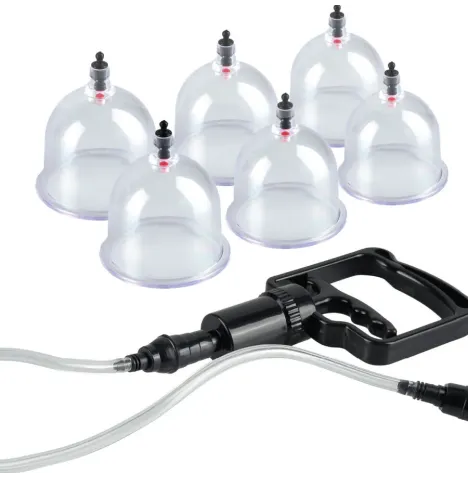 FETISH FANTASY SERIES - SET DI VENTOSE DA 6 PEZZI