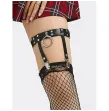 SUBBLIME - 953744 JARRETELLE PUNK EN CUIR AJUSTABLE NOIR TAILLE UNIQUE SUBBLIME - 953744 JARRETELLE PUNK EN CUIR AJUSTABLE NOIR TAILLE UNIQUE