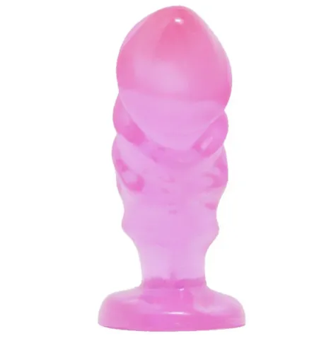 BAILE - PLUG ANALE UNISEX CON VENTOSA ROSA