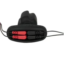 ELECTRASTIM - TARTARUS ANAL PLUG QUADRIPOLAR SILIKON SCHWARZ