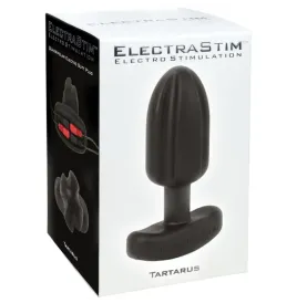 ELECTRASTIM - TARTARUS ANAL PLUG QUADRIPOLAR SILICONE BLACK