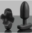 ELECTRASTIM - TARTARUS ANAL PLUG QUADRIPOLAR SILIKON SCHWARZ ELECTRASTIM - TARTARUS ANAL PLUG QUADRIPOLAR SILIKON SCHWARZ
