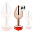 KINK - PLUG ANAL OR ROSE AVEC ROSE ROUGE M