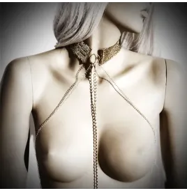 BIJOUX INDISCRETS - DÃSIR MÃTALLIQUE COLLAR METLICO DORADO
