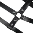 SUBBLIME - PETTORINA CON ANELLO IN PELLE NERA TAGLIA UNICA SUBBLIME - PETTORINA CON ANELLO IN PELLE NERA TAGLIA UNICA