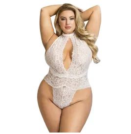 SUBBLIME - 953850 BODY DENTELLE BLANC S-M