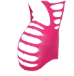 SUBBLIME - 952273 LANGRMELIGER ELASTISCHER NETZ-KLEID ROSA EINE GRÖSSE SUBBLIME - 952273 LANGRMELIGER ELASTISCHER NETZ-KLEID ROSA EINE GRÖSSE