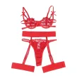 SUBBLIME - 954338 SUJETADOR TANGA LIGUEROS ESTAMPADO DE CORAZONES ROJO L-XL SUBBLIME - 954338 SUJETADOR TANGA LIGUEROS ESTAMPADO DE CORAZONES ROJO L-XL