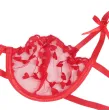 SUBBLIME - 954338 BH STRING STRUMPFGÜRTEL MIT HERZDRUCK ROT L-XL SUBBLIME - 954338 BH STRING STRUMPFGÜRTEL MIT HERZDRUCK ROT L-XL