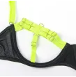 SUBBLIME - 955274 BH-SET MIT HALSKETTE UND BEINDETAILS FLUORESZIERENDES GRÜN S-M SUBBLIME - 955274 BH-SET MIT HALSKETTE UND BEINDETAILS FLUORESZIERENDES GRÜN S-M