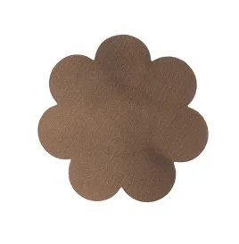 BYE-BRA - KÖRPERBAND 5 M X 6,5 CM 3 PAAR BRAUNE NIPPELABDECKUNGEN