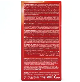 SKINS - STRAWBERRY PREMIUM CONDOMS PACK 8