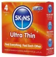 SKINS - PACK DE 4 PRÉSERVATIFS ULTRA FINS PREMIUM