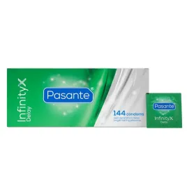 PASANTE - PRÉSERVATIFS PASSION CÔTELÉS BOÎTE 144 UNITÉS