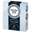 MISTER SIZE - PRÉSERVATIF TAILLE M 53 MM (3 UNITÉS) MISTER SIZE - PRÉSERVATIF TAILLE M 53 MM (3 UNITÉS)