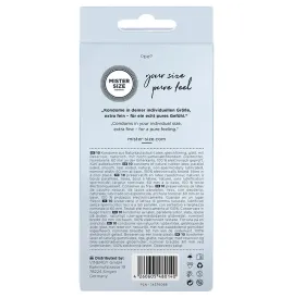 MISTER SIZE - PRÉSERVATIF TAILLE XL 60 MM (10 UNITÉS)