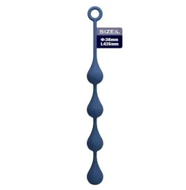 MR PLAY - BOLAS ANALES SILICONA AZUL TALLA L 42,6 CM