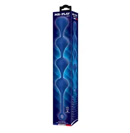 MR PLAY - BOLAS ANALES SILICONA AZUL TALLA XL 52,5 CM