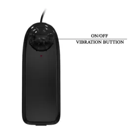 BAILE - DILDO REALÍSTICO VIBRADOR E INFLABLE 18.8 CM
