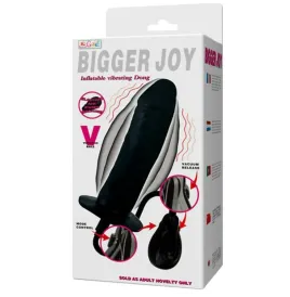 BAILE - BIGGER JOY INFLATABLE DILDO WITH VIBRATION 16 CM