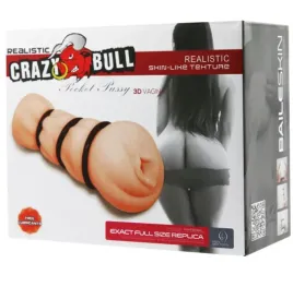 CRAZY BULL - MASTURBATORE VAGINA CON ANELLI