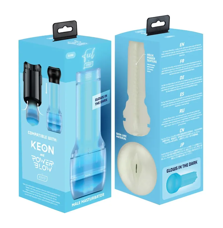 KIIROO - FEEL GLOW IN THE DARK STROKER KIIROO - FEEL GLOW IN THE DARK STROKER