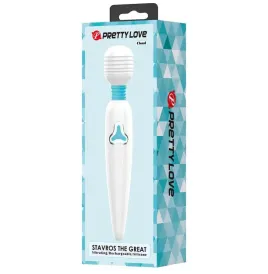 PRETTY LOVE - VIBRATEUR CLOUD WAND 7 VIBRATIONS BLANC