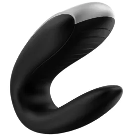 SATISFYER - VIBRATORE DOUBLE FUN PARTNER NERO