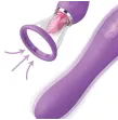 FANTASY FOR HER - TUBO DI ASPIRAZIONE MASSIMO PIACERE CON LINGUA STIMOLANTE VIOLA