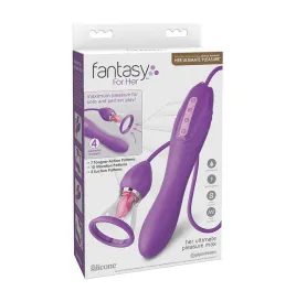 FANTASY FOR HER - TUBO DI ASPIRAZIONE MASSIMO PIACERE CON LINGUA STIMOLANTE VIOLA