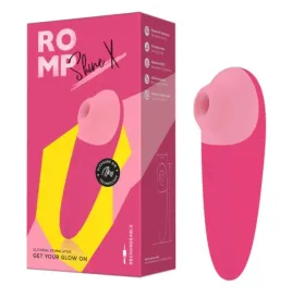ROMP - SHINE X SUCCION CLITORIALE 10 NIVEAUX ROSE