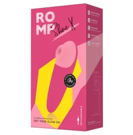 ROMP - SHINE X SUCCION CLITORIALE 10 NIVEAUX ROSE