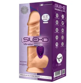 SILEXD - MODEL 1 REALISTIC PENIS VIBRATOR SILICONE PREMIUM SILEXPAN REMOTE CONTROL 21.8 CM