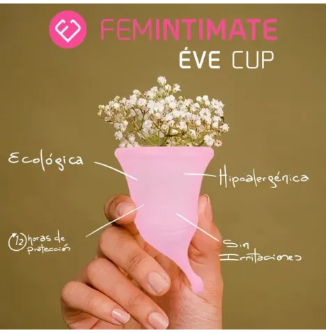 FEMINTIMATE - EVE NUOVA COPPE MESTRUALI IN SILICONE - TAGLIA M