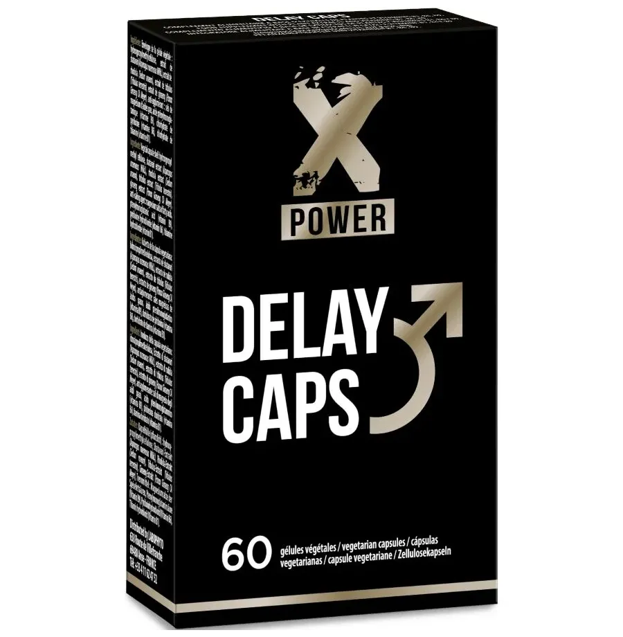 XPOWER - DELAY CAPS RETARDANTE EYACULACIÓN 60 CÁPSULAS XPOWER - DELAY CAPS RETARDANTE EYACULACIÓN 60 CÁPSULAS